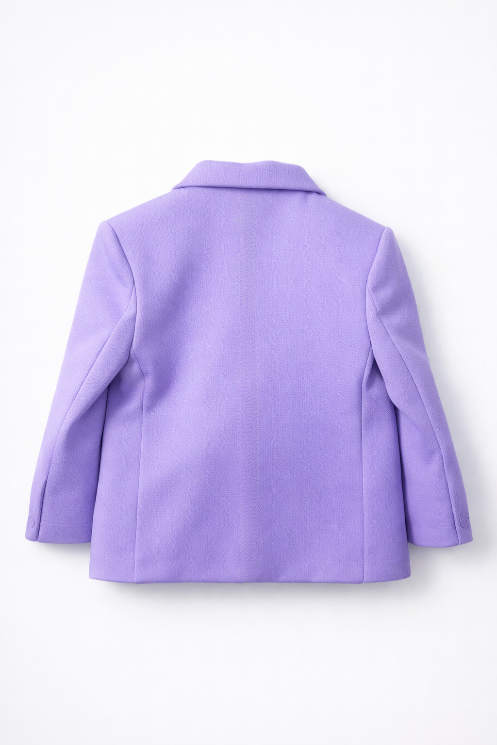 Boys Purple Textured Blazer