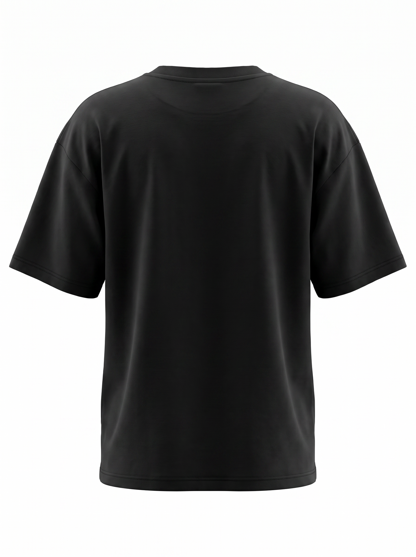 Boys Graphic Printed Drop-Shoulder Cotton T-Shirt - Navy Blue