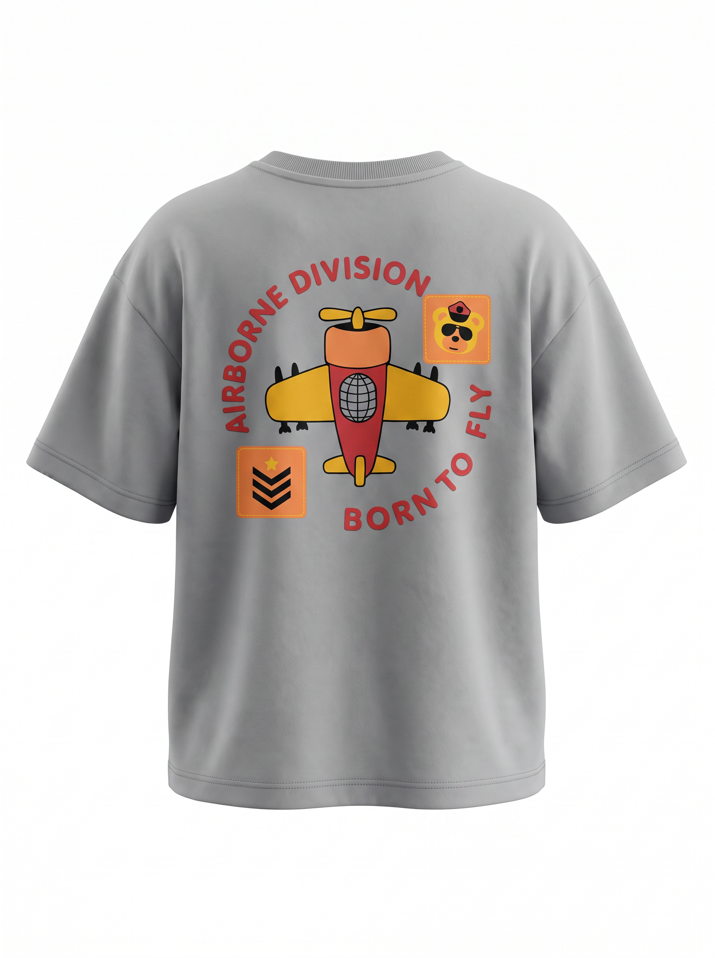 RJK173 Grey - back