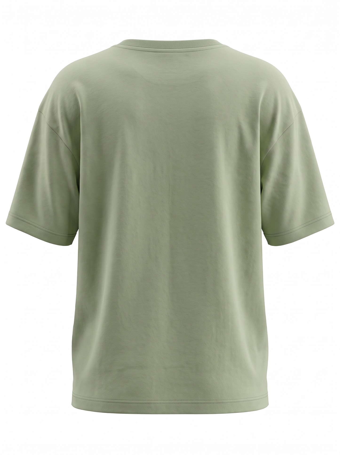 Boys Graphic Printed Drop-Shoulder Cotton T-Shirt - Green