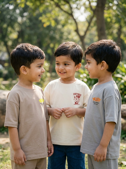 Boys Tee Pack of 3 — Premium Backs | 3 for ₹999